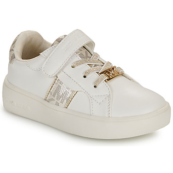Sapatos Rapariga Sapatilhas MICHAEL Michael Kors JEM MAXINE PS Branco / Ouro
