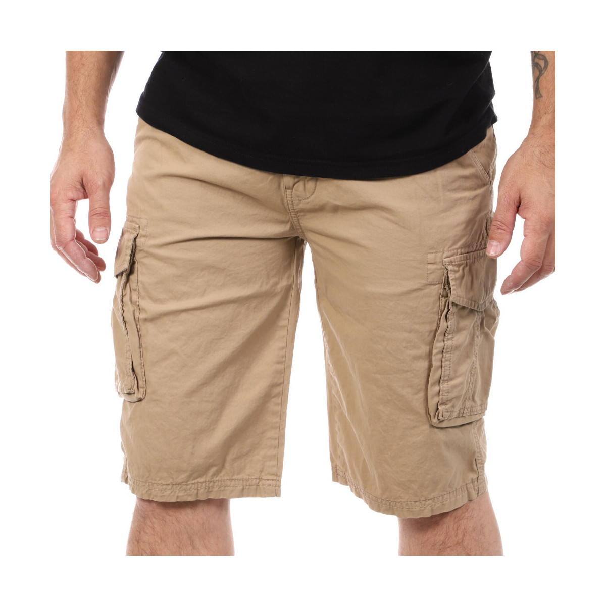 Textil Homem Shorts / Bermudas Schott  Bege