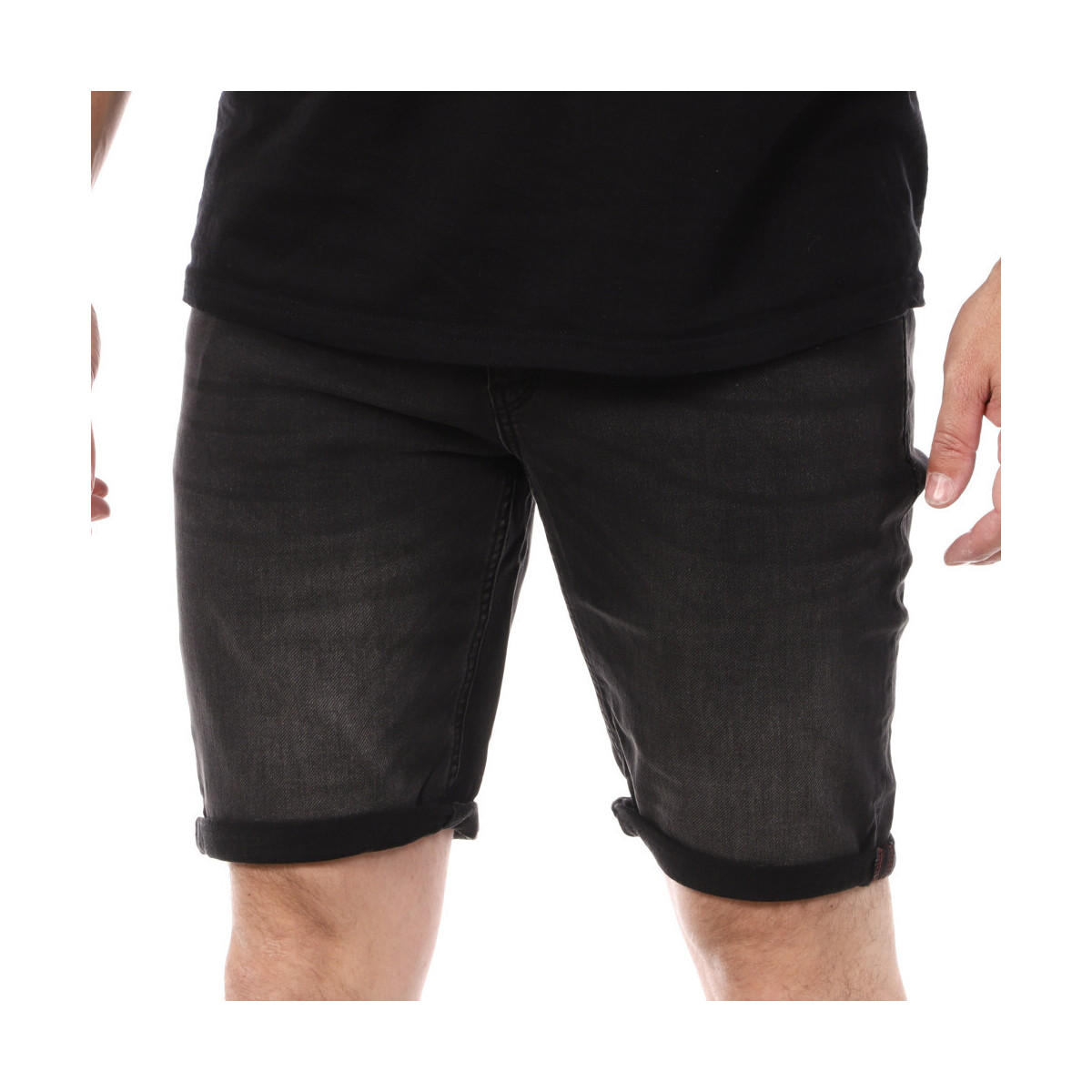 Textil Homem Shorts / Bermudas Schott  Preto