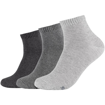 Roupa de interior Homem Meias de desporto Skechers 3PPK Basic Quarter Socks Cinza