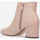Sapatos Mulher Botins La Modeuse 68662_P160110 Bege