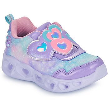 Sapatos Rapariga Sapatilhas Skechers LIGHTS - LOVIN REFLECTION Violeta