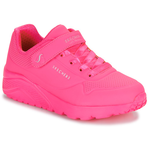 Sapatos Rapariga Sapatilhas Skechers Lights UNO LITE - CLASSIC Rosa