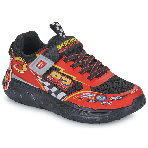 Sapatos Rapaz Sapatilhas Skechers SKECH TRACKS - CLASSIC Vermelho / Preto