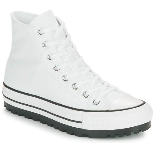 Sapatos Sapatilhas de cano-alto CDG Converse CHUCK TAYLOR ALL STAR CITY TREK SEASONAL CANVAS Branco