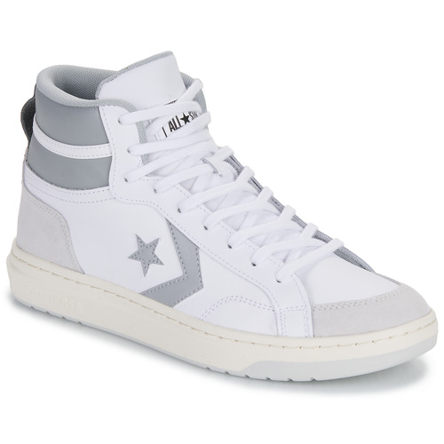 Sapatos Homem Sapatilhas de cano-alto Converse star PRO BLAZE CLASSIC Branco / Cinza