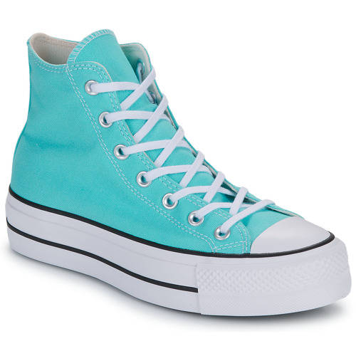 Sapatos Mulher Sapatilhas de cano-alto Clifton Converse CHUCK TAYLOR ALL STAR LIFT Azul