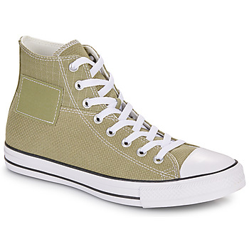 Sapatos Homem Converse кеды новые кожанные Converse CHUCK TAYLOR ALL STAR CANVAS & JACQUARD Verde