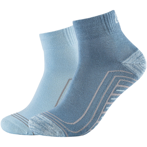 Regarde Le Ciel Pochetes / Bolsas pequenas Skechers 2PPK Basic Cushioned Socks Azul