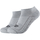 Roupa de interior Meias de desporto Skechers 2PPK Basic Cushioned Sneaker Socks Cinza