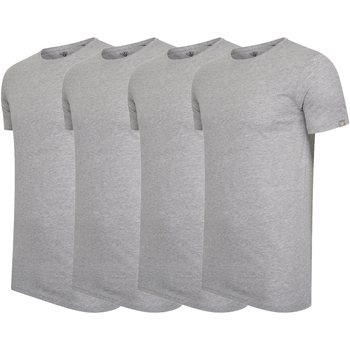 Textil Homem T-Shirt mangas curtas Cappuccino Italia 4-Pack T-shirts Cinza