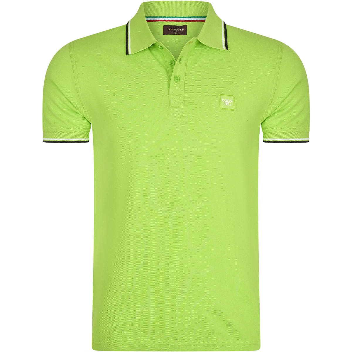 Textil Homem men polo-shirts office-accessories Pouches XXl Grey Polo Applique Pique Verde