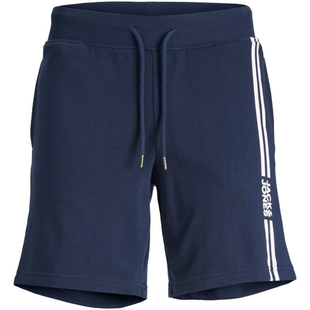 Textil Homem Shorts / Bermudas Jack & Jones 12231486 JWHSTEVE  SWEAT SHORTS NAFA NAVY BLAZER Azul