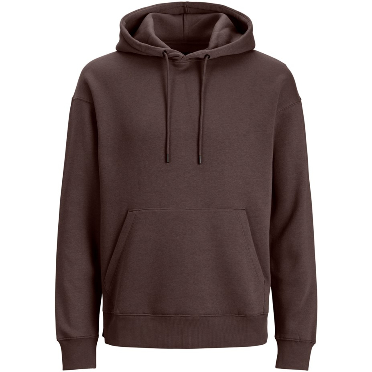 Textil Homem Sweats Jack & Jones 12208157 JJESTAR BASIC SWEAT HOOD NOOS SEAL BROWN Castanho