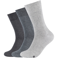 Roupa de interior Homem Meias de desporto Skechers 3pk Men's Basic Socks Cinza