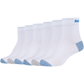 Skechers 3PPK Boys Mech Ventilation Socks Branco