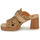 Sapatos Mulher Chinelos Mam'Zelle SIMPLE Camel / Preto