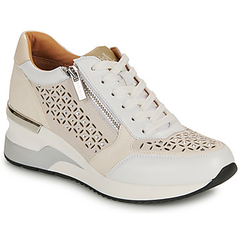 Sapatos Mulher Sapatilhas Mam'Zelle VACAN Branco / Cinza