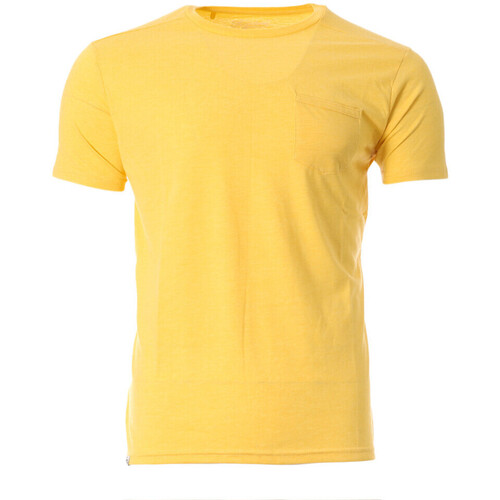 Textil Homem T-Shirt mangas curtas Rms 26  Amarelo