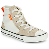 Sapatos Criança Sapatilhas de cano-alto gris Converse CHUCK TAYLOR ALL STAR MFG Bege / Branco