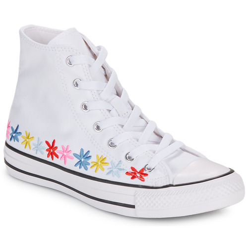 Sapatos Rapariga Sapatilhas de cano-alto Converse CHUCK TAYLOR ALL STAR Branco / Multicolor
