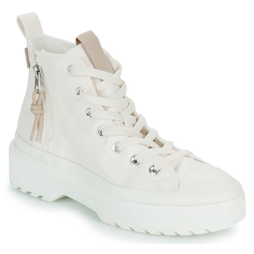 Sapatos Rapariga Sapatilhas de cano-alto Auckland Converse CHUCK TAYLOR ALL STAR LUGGED LIFT Branco