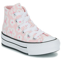 Sapatos Rapariga Sapatilhas de cano-alto gris Converse CHUCK TAYLOR ALL STAR EVA LIFT Rosa / Branco