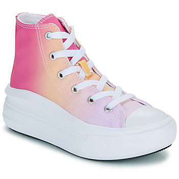Sapatos Rapariga Sapatilhas de cano-alto Converse NOW CHUCK TAYLOR ALL STAR MOVE PLATFORM BRIGHT OMBRE Multicolor
