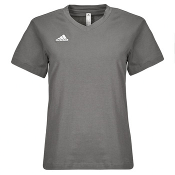 Textil Mulher T-Shirt mangas curtas outlet adidas Performance ENT22 TEE W Cinza / Branco