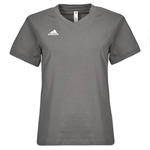 Textil Mulher T-Shirt mangas curtas outlet adidas Performance ENT22 TEE W Cinza / Branco