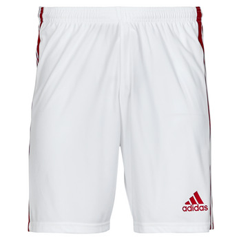 Textil Homem Shorts / Bermudas adidas pointed Performance SQUAD 21 SHO Branco / Vermelho