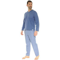Textil Homem Pijamas / Camisas de dormir Pilus BERTIN Azul