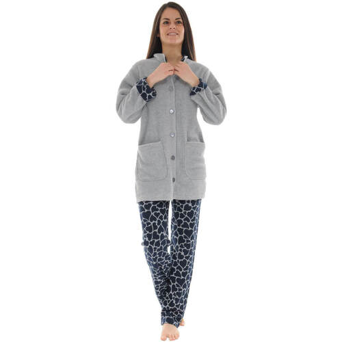 Textil Mulher Pijamas / Camisas de dormir Christian Cane E COEURS Cinza