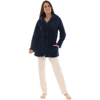 Textil Mulher Pijamas / Camisas de dormir Christian Cane CASSIOPEE Azul