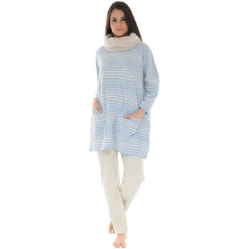 Textil Mulher Pijamas / Camisas de dormir Christian Cane CATHIA Azul
