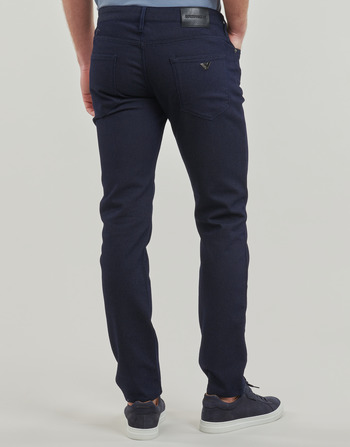 emporio Armani antracite grey mid-rise jeans