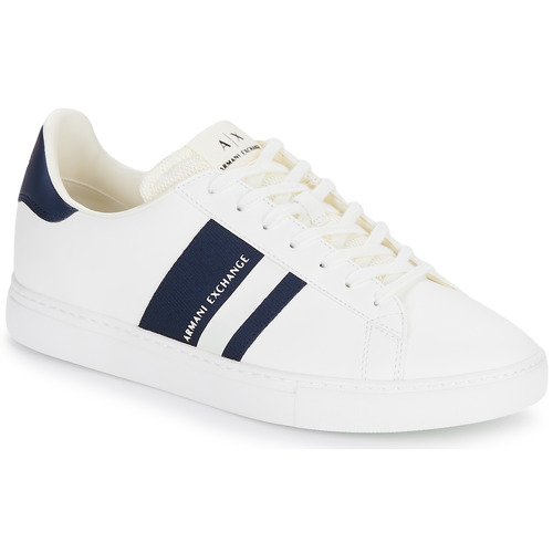 Sapatos Homem Sapatilhas Boxers Armani Exchange XUX173 Branco