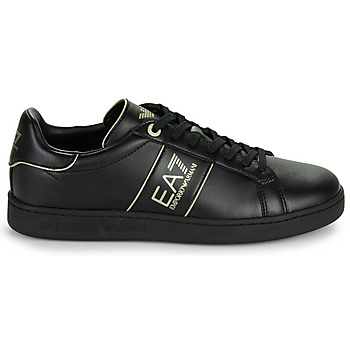 Basket Homme Armani logo-patch Xux016 CLASSIC PERF