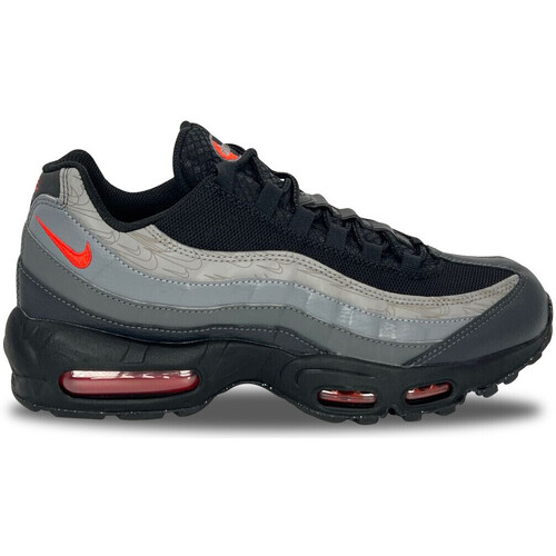 Sapatos Homem Sapatilhas Nike colorway Air Max 95 Black Picante Reflective Preto