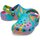 Sapatos Criança Chinelos Crocs CR.207464-DQMT Digital aqua/multi