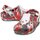 Sapatos Criança Chinelos Crocs CR.207464-WHFM White/flame