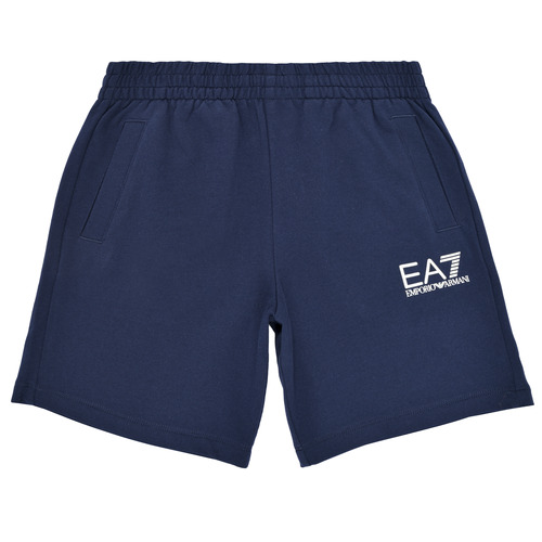 Textil Rapaz Shorts / Bermudas Emporio flat Armani EA7 BERMUDA 8NBS51 Marinho