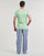 Textil Homem T-Shirt mangas curtas Contrast Polo Ralph Lauren S / S CREW-3 PACK-CREW UNDERSHIRT Azul / Marinho / Verde