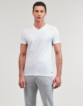 Polo Ralph Lauren T-shirt a girocollo Blu S / S V-NECK-3 PACK-V-NECK UNDERSHIRT