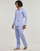 Textil Homem Polo Pony-embroidered track pants L / S PJ SET-SLEEP-SET Azul / Céu