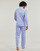 Textil Homem Pijamas / Camisas de dormir Polo Preta Ralph Lauren L / S PJ SET-SLEEP-SET Azul / Céu