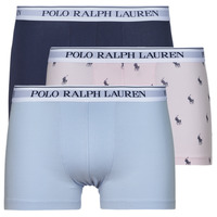 Roupa de interior Homem Boxer Polo Ralph Lauren CLSSIC TRUNK-3 PACK-TRUNK Azul / Rosa / Marinho