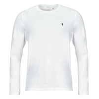 Textil T-shirt mangas compridas Polo Ralph Lauren LS CREW NECK Branco