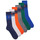 Acessórios Maurice Polo Shirt Polo Ralph Lauren 6 PACK SPORT CREW-STRIPES-CREW SOCK-6 PACK Multicolor