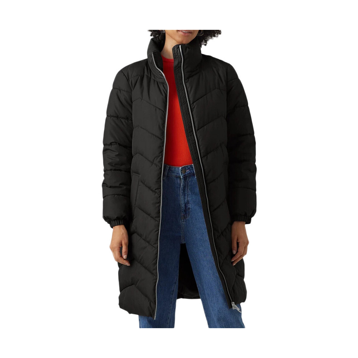 Textil Mulher Quispos Vero Moda  Preto